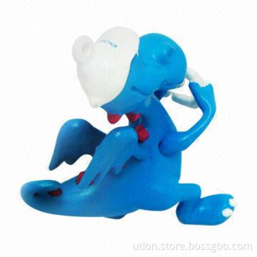 Dinosaur-shaped USB Flash Memory with 1 to 32GB Memory Capacity, Free Printing and Packaging